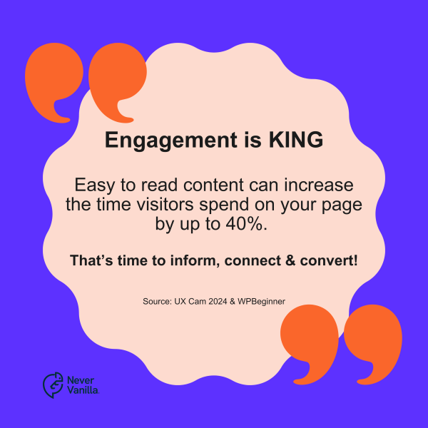 Why engagement is KING when it comes to website content